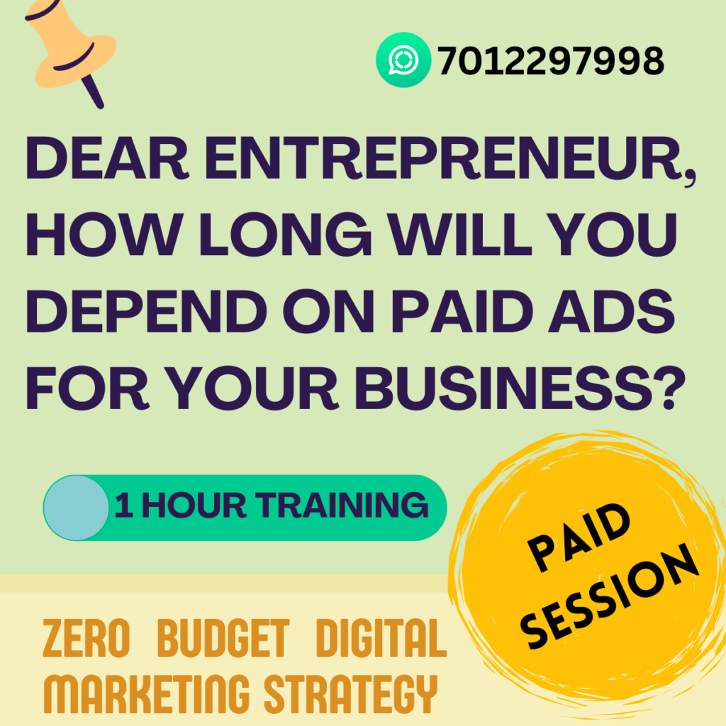 zero budget digital marketing strategy for entrepreneurs and small business owners