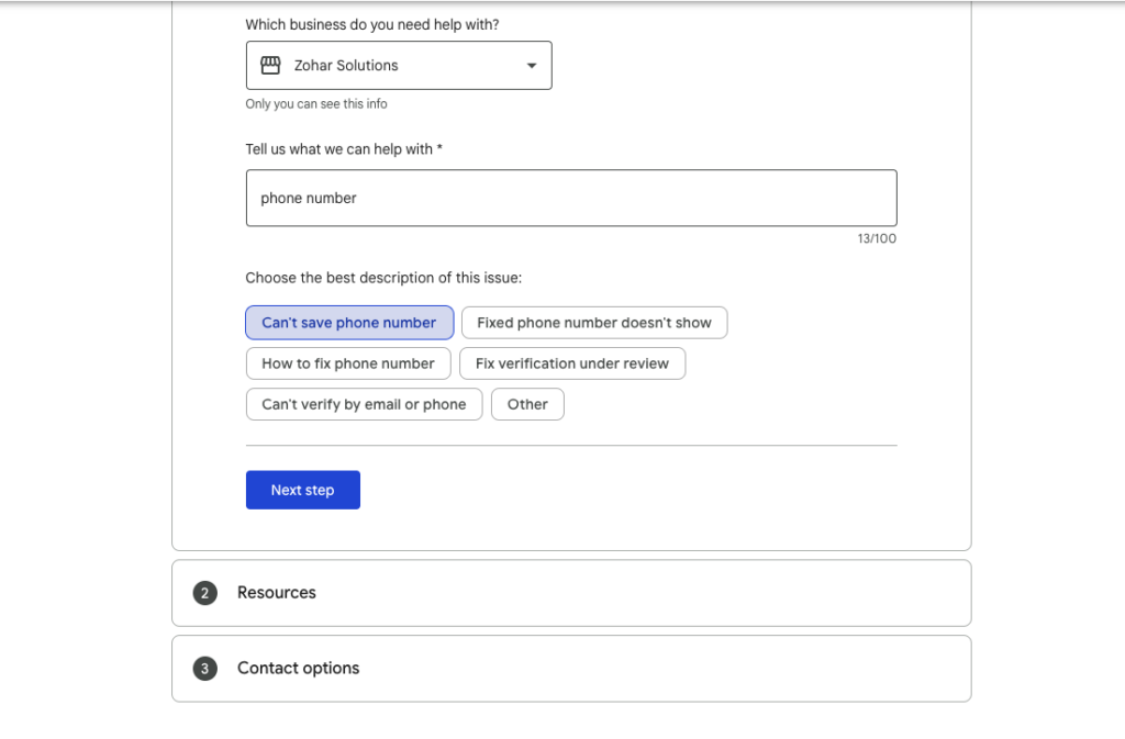 Google Business Profile submit an appeal process